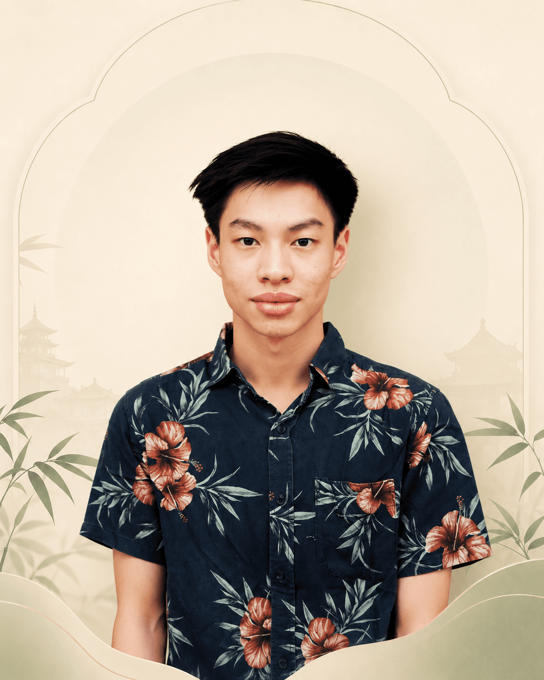 Foto Maychaella, siswa Wanmei peraih HSK 5.