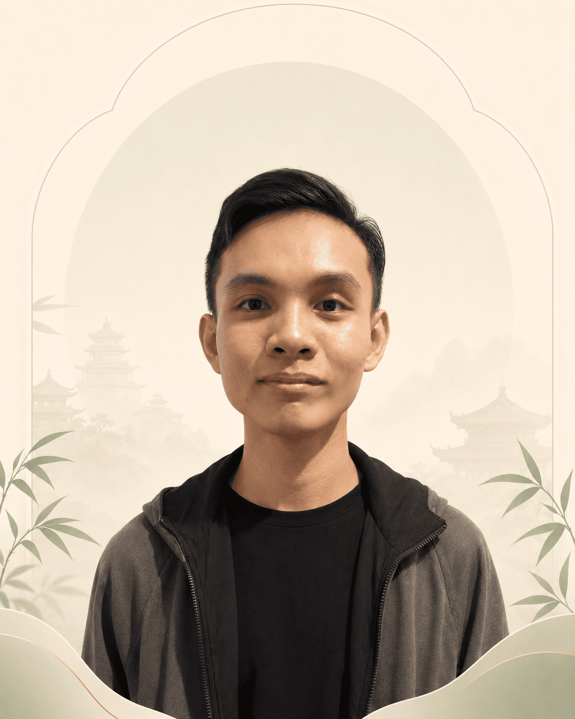 Foto Robert Wijaya, siswa Wanmei peraih HSK 4.